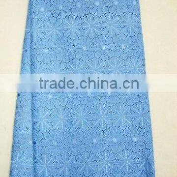 swiss voile lace fabric for man J274-4