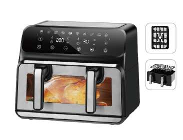 Visual air fryer（Wechat/whatsapp:008613510231336）