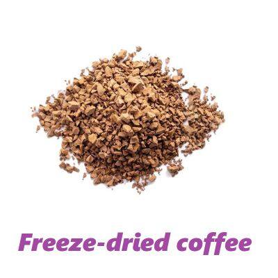 Café en polvo liofilizado