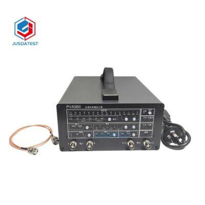 PVA560 Low-Noise Voltage Preamplifier | DC to 1 MHz | 3 NV/√Hz Input Noise | Gain 1–50,000 | Battery/AC Powered