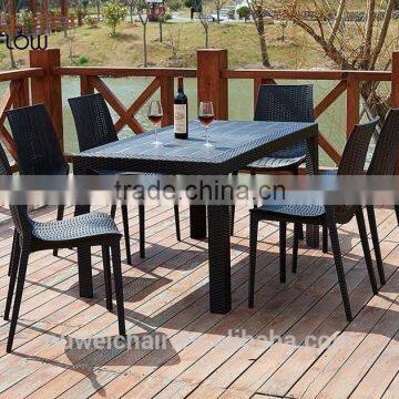 plastic rattan chair outdoor furniture