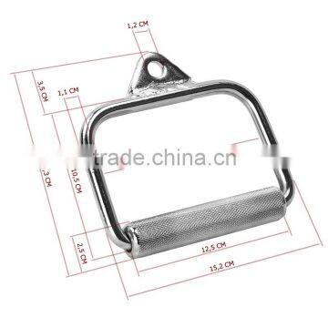 Chrome-plated Stirrup Handle Accessories for Gym Strength Training