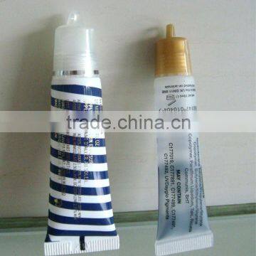 lipstick tube,plastic tube for cosmetics,cosmetic PE tube,eye cream cosmetic tube