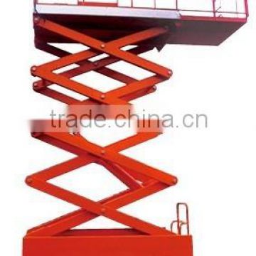 Hydraulic system electric or diesel power scissor lift