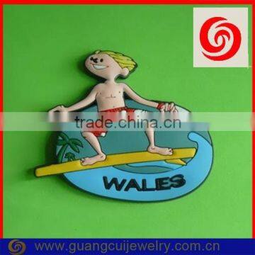 Welcome custom ODM/OEM wales fridge magnet souvenirs