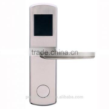 2015 New stainless steel High Quality Electronic RFID card hotel door lock with access control