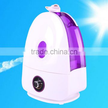 Ultrasonic whisper quiet cool mist humidifier