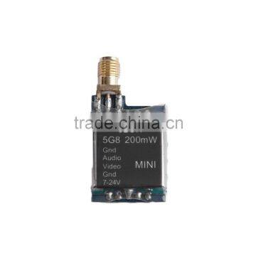 5.8G 200mW 32Channel Mini Wireless AV Transmitter Module for FPV