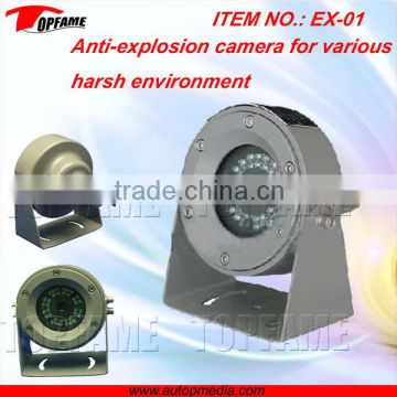 EX-01 Anti-explosion camera, explosion proof camera case for oil tank truck, etc.