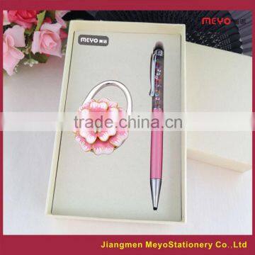 Touch Ball pen promotion set, Bag Decorative Promotional gift, 2015 promotional gift sets