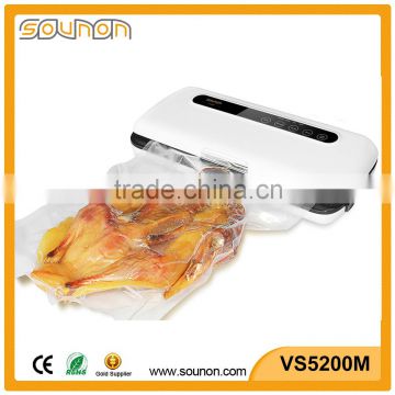 Small Kitchen Appliance Food Saver Vacuum Sealer, Plastic Packaging Sealer Machine