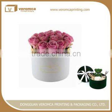 Veromca printing square hat flower boutique packaging boxes
round boxes for flowers kraft