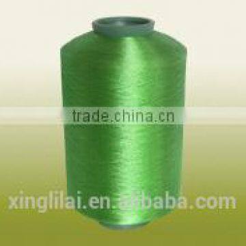 FDY 300D/96F twisted GREEN polyester yarn
