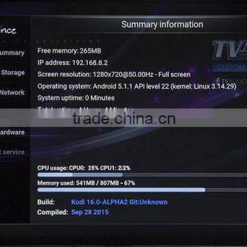 Q Box S905 Amlogic S905 1gb/8gb Kodi Quad Core tv Box Kodi Q Box S905 tv Box Kodi photo-6