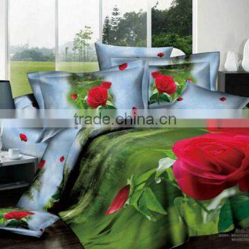 REACTIVE PANEL PRINT FABRIC bed sheet