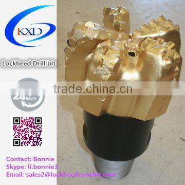 5 blades diamond rock drill bit for well drilling