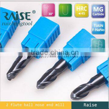 chinese brand Tungsten Carbide CNC Milling china Hard Alloy Ball End Mill