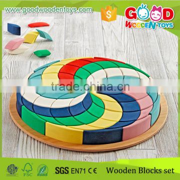 2015 China Factory New Developing Toy Puzzle Kids Lovely Wooden Block Puzzle Wholesale                        
                                                Quality Choice