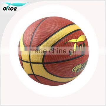 Standard size and weight cheap laminated PVC basketballs
