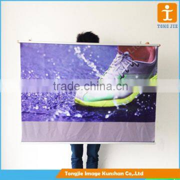 Wholesale decorative fabric scroll painting