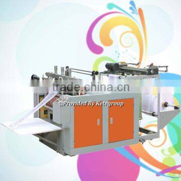 full automatic t shirt bag making machine