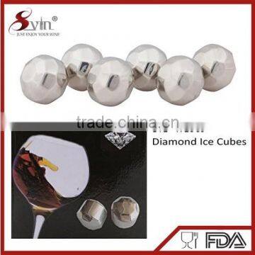 Wholesale Whiskey Stones Various Shape Stainless Steel Whiskey Rocks