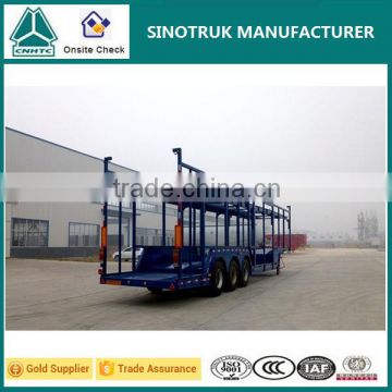 SINOTRUK 3 Axles car transport semi truck trailer