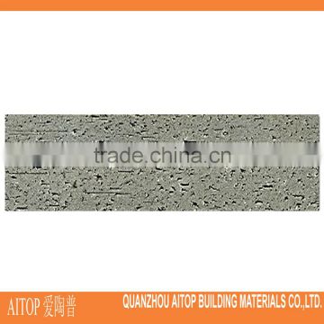 60x240mm scuffing finish tile clinker wall cladding for thermal panel