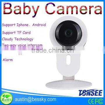 www videos com Support TF Card wide angle baby monitor