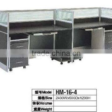 MDF melamine office furniture particle board computer desk