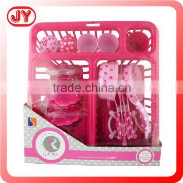 Kids playing set plastic toy kitchen