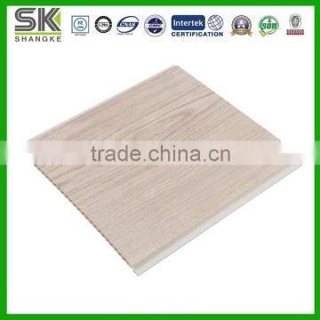 laminated wood grain pvc wall panel for Lebanon