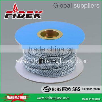 Carbon fiber sealing packing with PTFE