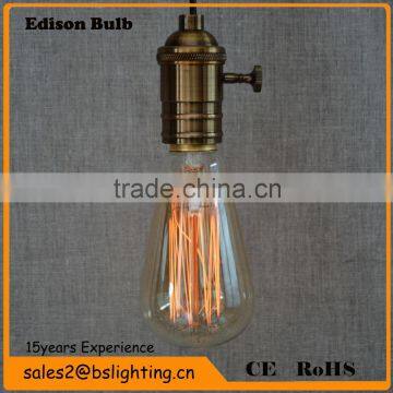 ST58 ST64 Edison Bulbs /40W E27 Vintage tungsten filament lamp                        
                                                Quality Choice