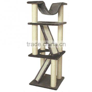 54"Hight Cat Tree Deluxe Cat Furniture Board