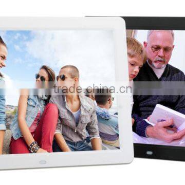 OEM High quality large size digital photo frame, HD ad player, electronic albums