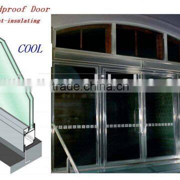 Soundproof Aluminum Glass Doors