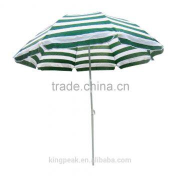 Redwood Leisure 1.8m Cotton Beach Umbrella/Beach Sun Umbrella Sunshade/Portable Outdoor Umbrella/sun garden parasol umbrella