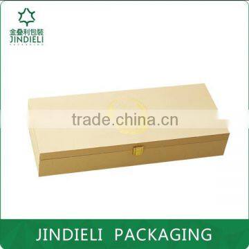 long wooden packaging box for gift with custom logo