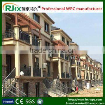 WPC grape pergola,balcony pergola with high quality and good price