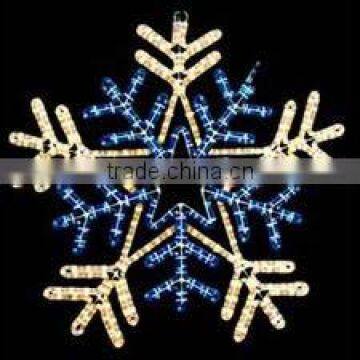 led snow motif light