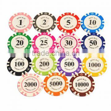 11.5g Poker Chips/paster Poker Chips/number Stickers Poker Chips