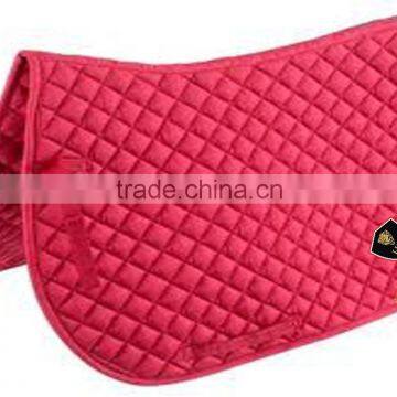 Horse Cotton Saddle Pads / Horse Riding Quilted Saddle Pads / Horse Colors Diamond Stitch Saddle Pads