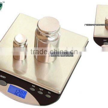 stainless steel kitchen scale