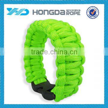 4mm X 100ft 550 cord parachute cord glow in the dark