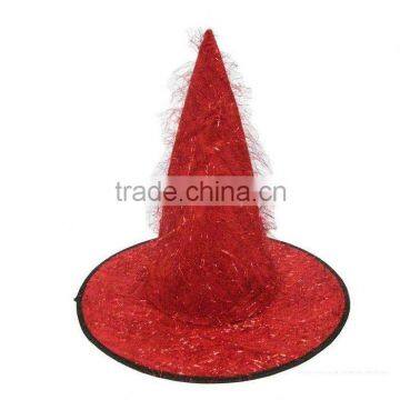 Tinsel witch hat