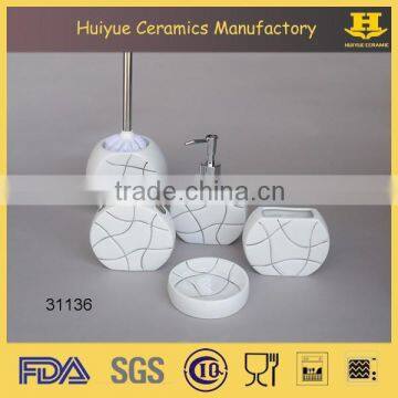 Porcelain Soap Dish, Fancy Round Dish photo-3