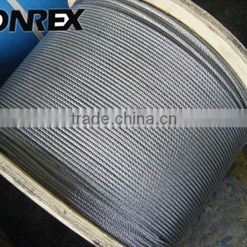 6 x 7 galvanized Steel Wire Rope