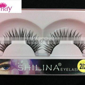 10 Pairs/box Single Package False Eyelashes Crisscross False Eyelash Makeup Fake Eyelashes ZX:223