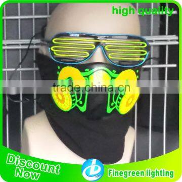 EL Wire Led Sunglasses color EL Wire Sunglasses